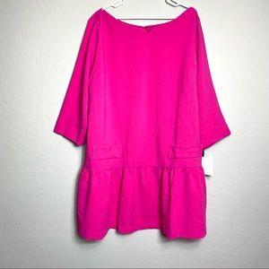 NWT Victoria Beckham Target Size 3X Fuchsia Dress